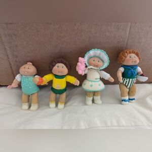 Vintage Cabbage Patch Kids Mini Figures Set